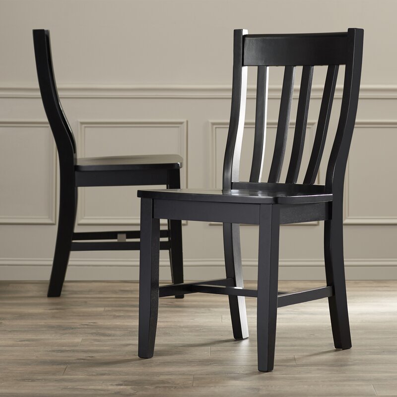 August Grove® Toby Traditional Solid Wood Dining Chair & Reviews | Wayfair